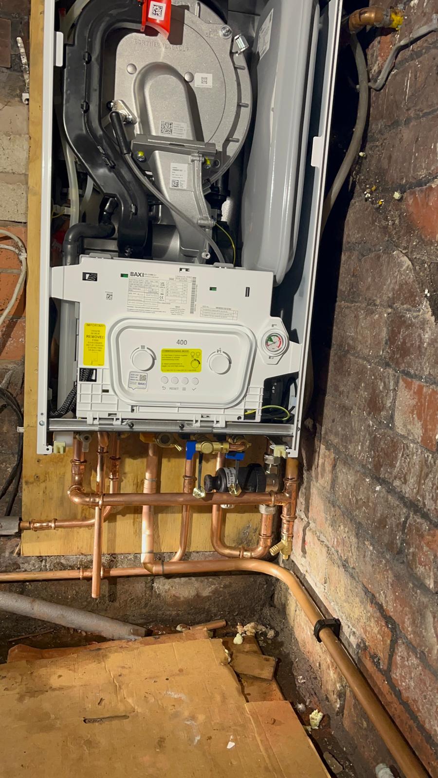 Real plumbing and heating job completed by Conroy Plumbing & Heating in Bolton — project 59