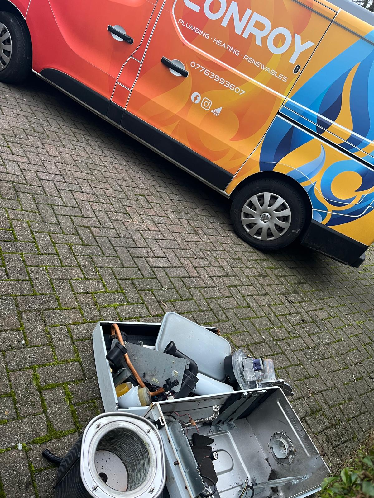 Real plumbing and heating job completed by Conroy Plumbing & Heating in Bolton — project 58
