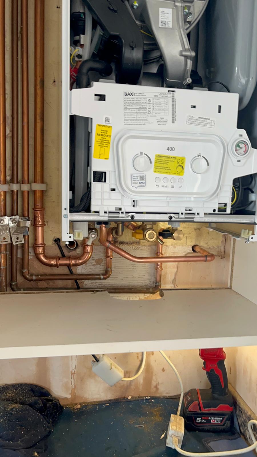 Real plumbing and heating job completed by Conroy Plumbing & Heating in Bolton — project 56